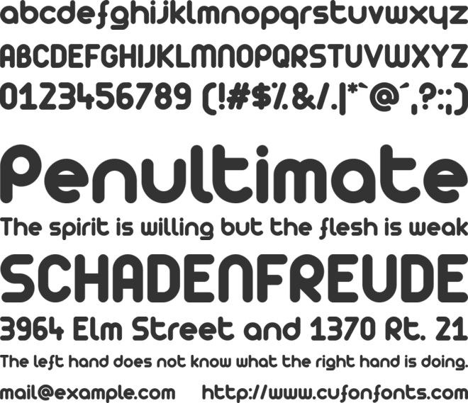 [z] Arista font preview