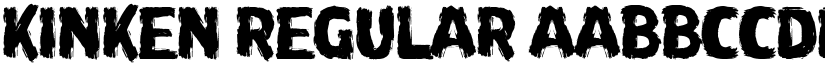 Kinken Regular font