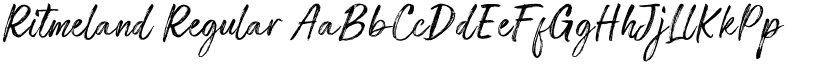 Ritmeland Regular font