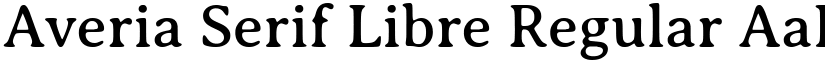 Averia Serif Libre Regular font