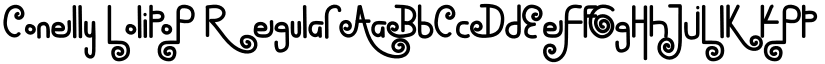 Conelly LolipoP Regular font