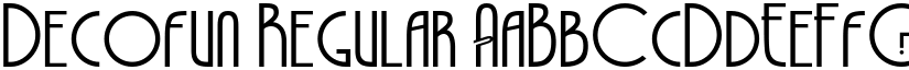 Decofun font download