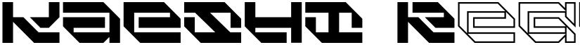 KAESHI Regular font