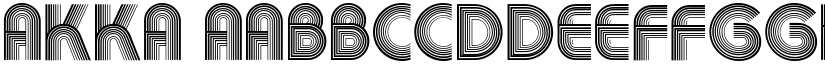 Akka font