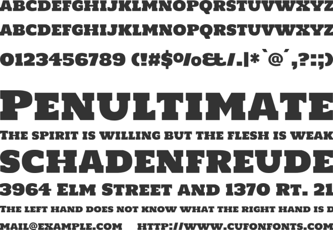 Holtwood One SC font preview