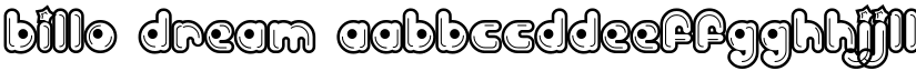 Billo Dream font
