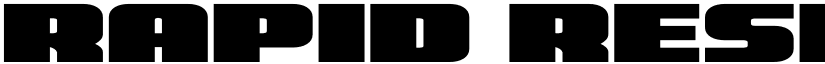 Rapid Response Expanded Regular font