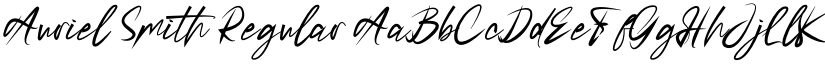 Auriel Smith Regular font