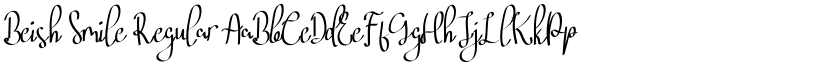 Beish Smile Regular font
