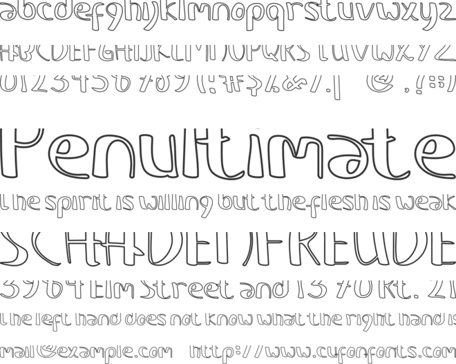 REVANDA font preview