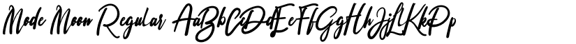 Mode Moon Regular font