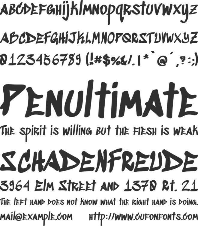 Sedgwick Ave Display font preview