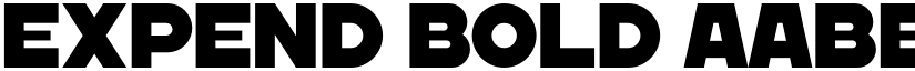 EXPEND Bold font