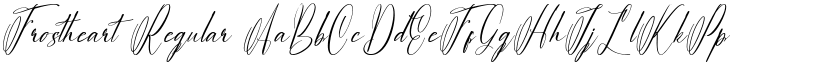 Frostheart Regular font