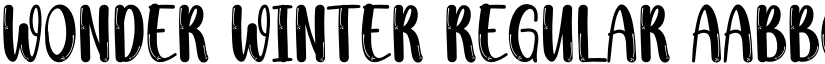 Wonder Winter Regular font