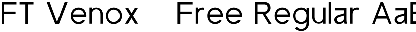 FT Venox - Free Regular font