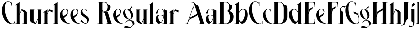 Churlees Regular font