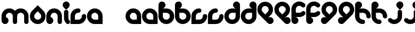 monica font