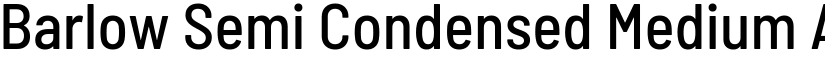 Barlow Semi Condensed Medium font