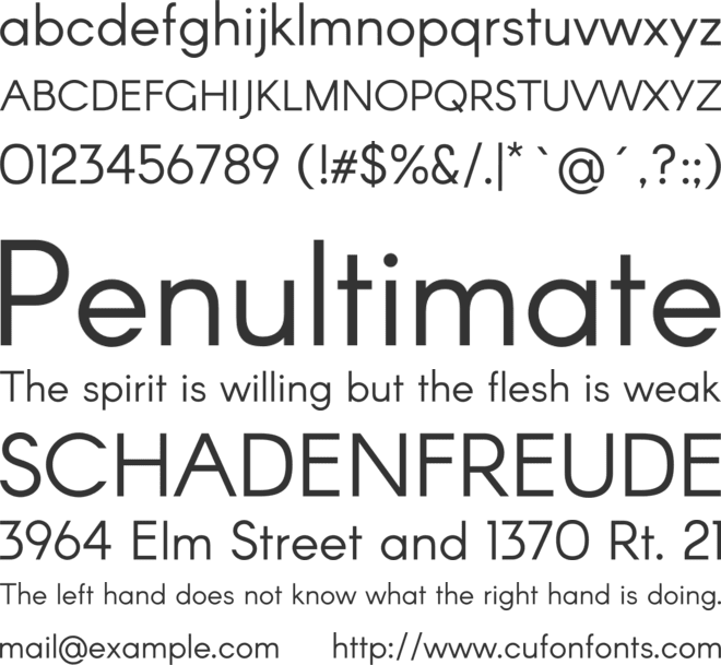 Arcon Handwritten font preview