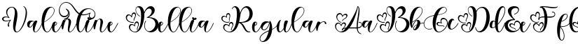 Valentine Bellia Regular font
