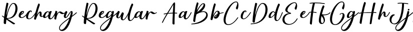 Rechary font download