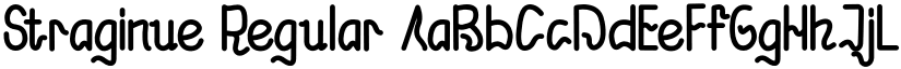 Straginue font download