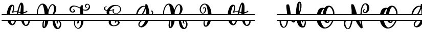 Artegria Monogram Regular font