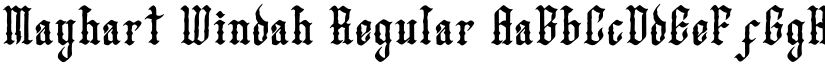 Mayhart Windah font download