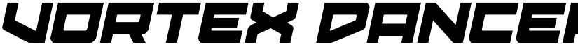 Vortex Dancer Condensed SemiIt Regular font