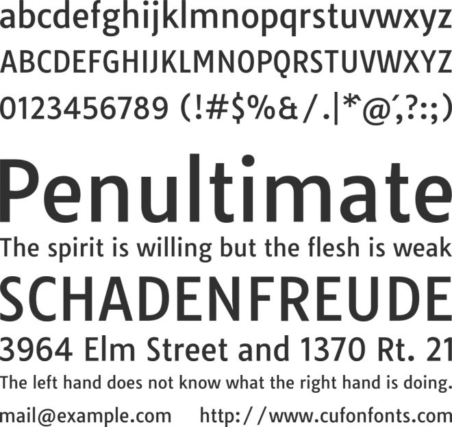 Tauri font preview