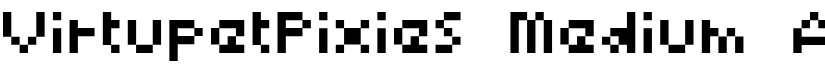 VirtupetPixies Medium font