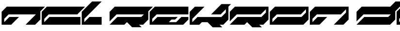 NCL Rekron Demo font