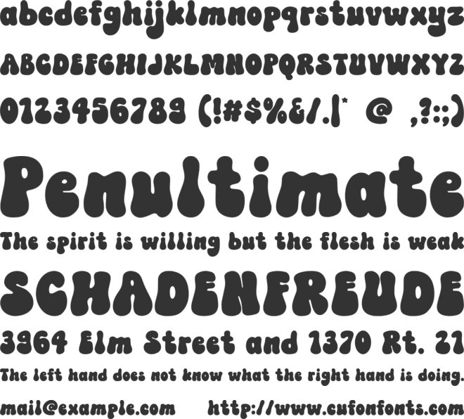 Magic Spirit font preview