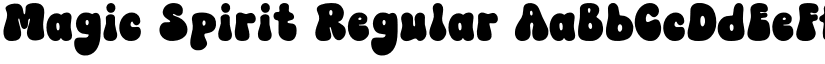 Magic Spirit Regular font