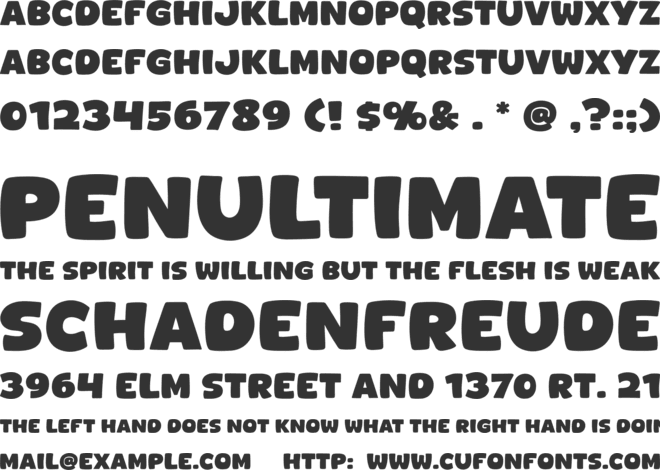 Besty Beige font preview