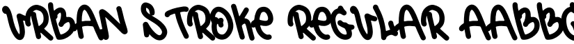 Urban Stroke Regular font