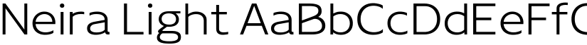 Neira Light font