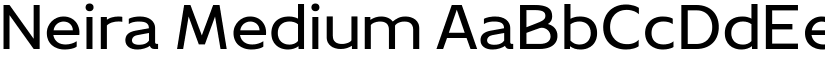 Neira Medium font