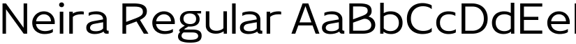 Neira Regular font