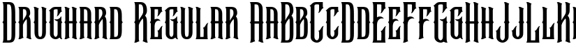 Drughard Regular font