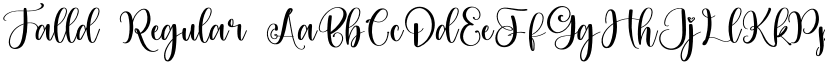 Talld Regular font