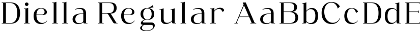Diella Regular font