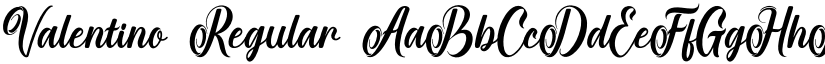 Valentino font download