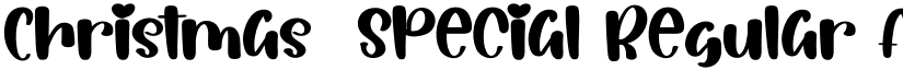 Christmas  Special Regular font