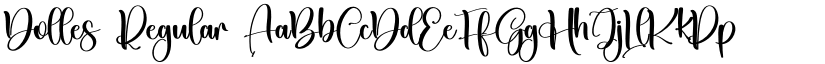 Dolles Regular font