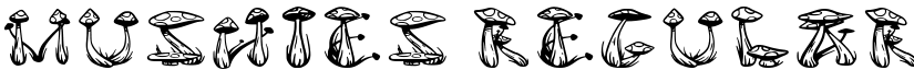 Mushies Regular font