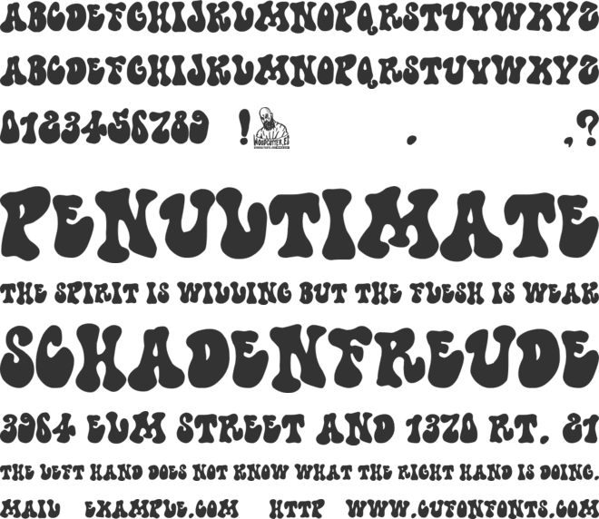 Doctor Hofmann font preview