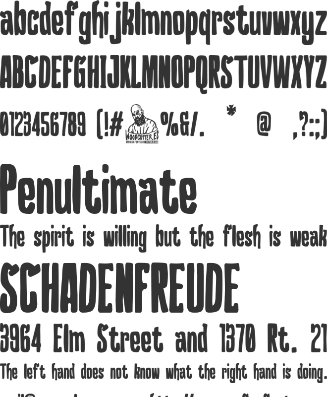 Sweet Home Alabama font preview