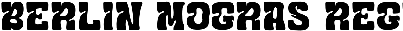 Berlin Mogras Regular font